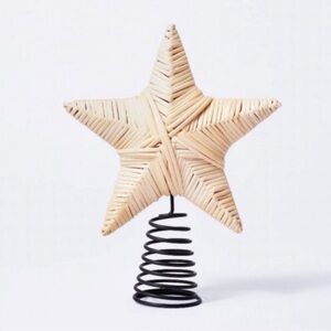 🎄Studio McGee Woven Star Tree Topper🎄